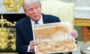 从2亿到3亿、从拆一部分到全拆,特朗普的白宫宴会厅越来越大却无人能阻止